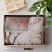 Kerst rendieren ontkoppelingspapier tissuepapier (Geschenk)