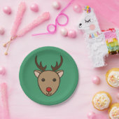 Kerst rendieren partij papier Borden Papieren Bordje (Feest)