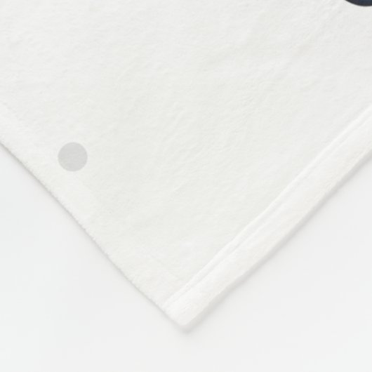 Kerst rendieren Petten rustiek gepersonaliseerd Fleece Deken (Hoek)