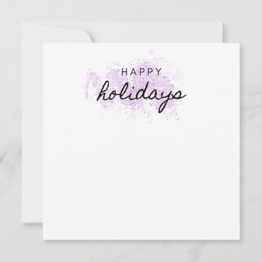 Kerst rendieren yoga. eland bedankkaart (Achterkant)