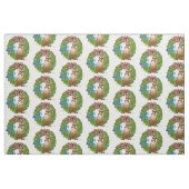 kerst rendiervis stof (Fat Quarter)