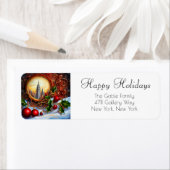 Kerst retour adres label (Insitu)