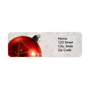 Kerst retour adreslabels of favoriete cadeau Label