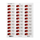 Kerst retour adreslabels of favoriete cadeau Label (Full Sheet)