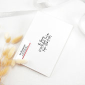 Kerst retouradres Candy Cane Stripes Etiket