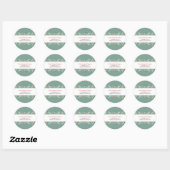 Kerst Retouradres Labels Kerstmis Bessen (Vel)