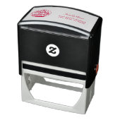 Kerst Retouradres Zelfinkende Stempel (Product)