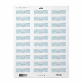 Kerst Retouradreslabels Etiket (Full Sheet)