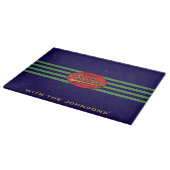 Kerst Retro Snijplank (Hoek)