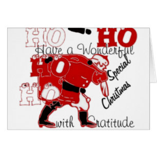 Kerst Retro  Textuur Abstracte Art Print