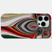 Kerst Retro  Textuur Abstracte Art Print Case-Mate iPhone Case (Achterkant (horizontaal))