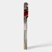 Kerst Retro  Textuur Abstracte Art Print Case-Mate iPhone Case (Achterkant / Rechts)