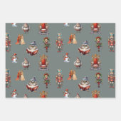 Kerst Retro Vinted Fairycore Inpakpapier Vel (Voorkant 2)