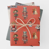 Kerst Retro Vinted Fairycore Inpakpapier Vel (In situ)