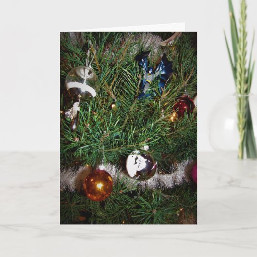 “Kerst Ridder" Kerstkaart Kaart (Voorkant)