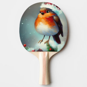 Kerst Robin (1) Tafeltennisbatje