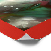 Kerst Robin 2 Poster (Hoek)
