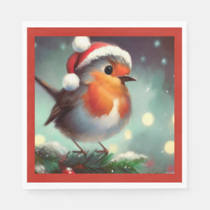Kerst Robin 2 Servet