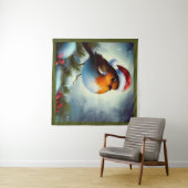 Kerst Robin 3 Wandkleed (In Situ (horizontaal))