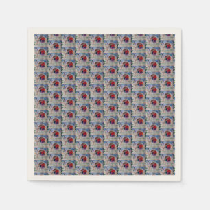 Kerst Robin Paper Servet