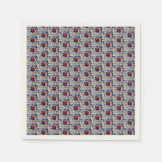 Kerst Robin Paper Servet (Voorkant)