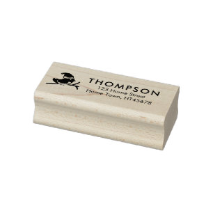 Kerst Robin Retouradres Rubberstempel