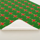 Kerst Robin Sherpa Dekbed Deken (3/4)