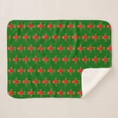 Kerst Robin Sherpa Dekbed Deken (Voorkant (horizontaal))