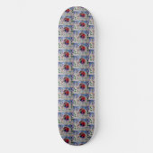 Kerst Robin Skateboard (Voorkant)