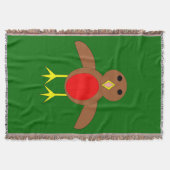 Kerst Robin Werpdeken Deken (Voorkant)