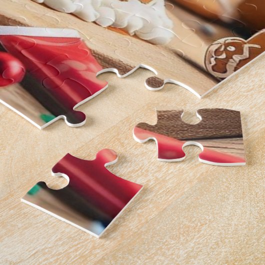 Kerst Robot Puzzel Legpuzzel (Zijkant)