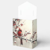 Kerst Rode Kardinaal Vakantie Cadeaudoos Bedankdoosjes (Geopend)