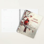 Kerst Rode Kardinaal Vakantieplanner Planner (Display)