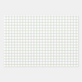 Kerst Rode Poinsettia Waterverf Handgeschilderd Inpakpapier Vel (Voorkant 3)