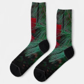 Kerst Rode Strik Sokken (Links)