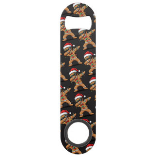 Kerst roestvrijstalen flesopener speed flessenopener
