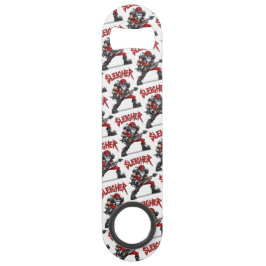 Kerst roestvrijstalen flesopener speed flessenopener