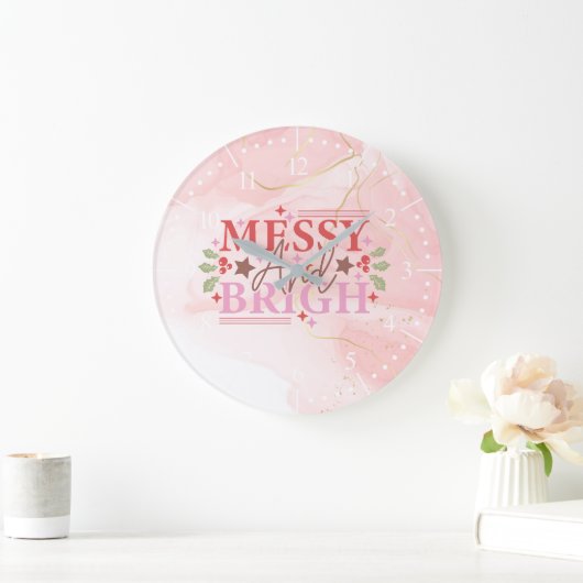 Kerst rommelig en helder grote klok (Huis)