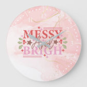 Kerst rommelig en helder grote klok (Voorkant)