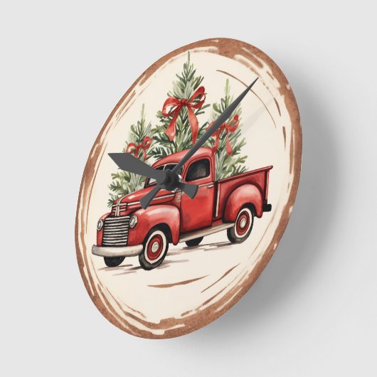  kerst rond de vrachtwagen ronde klok (Hoek)