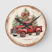  kerst rond de vrachtwagen ronde klok (Voorkant)