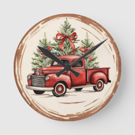  kerst rond de vrachtwagen ronde klok