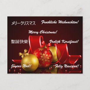 Kerst rond de wereld Briefkaarten
