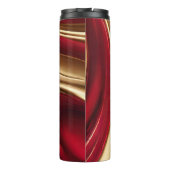 Kerst-Rood en Goud- Thermosbeker (Achterkant)