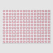 Kerst rood groen en wit patroon tissuepapier (Voorkant)