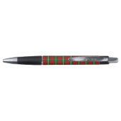 Kerst Rood Groen Grote Checker Plaid Pen (Achterkant)