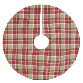 KERST ROOD & GROEN PLAID PATROON KERSTBOOM ROK