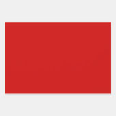 Kerst  Rood Inpakpapier Vel (Voorkant 2)