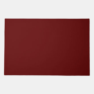 Kerst rood, massief rood, diep rood, effen rood deurmat