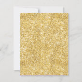 Kerst Rood met mousserende bomen  Kaart (Achterkant)